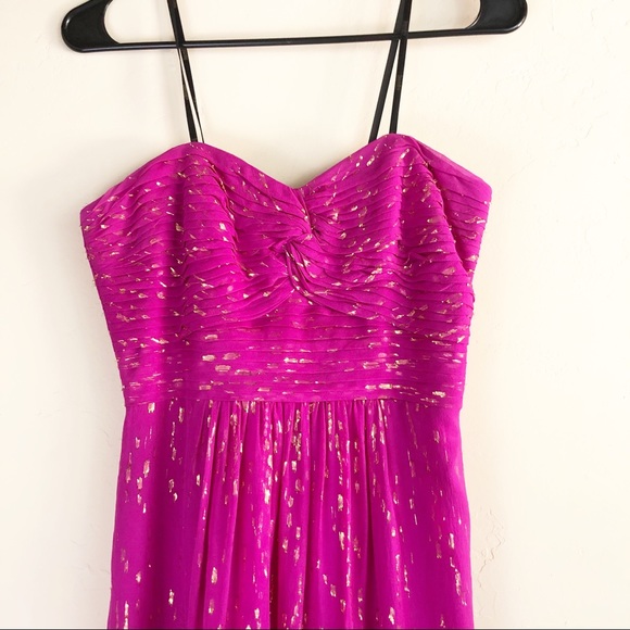 Laundry By Shelli Segal Pink Strapless Gown - Picture 5 of 8